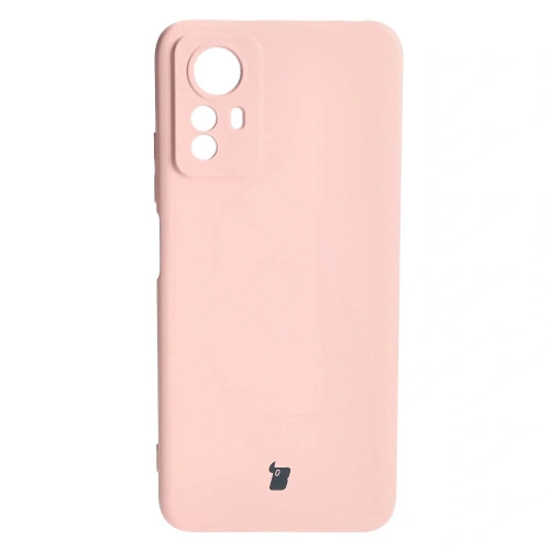 Etui Bizon Case Silicone do Xiaomi Redmi Note 12S jasnoróżowe