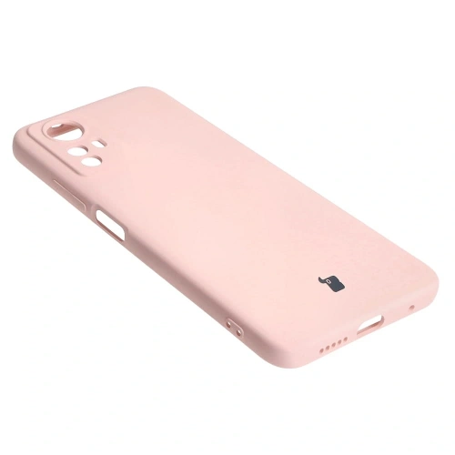 Etui Bizon Case Silicone do Xiaomi Redmi Note 12S jasnoróżowe