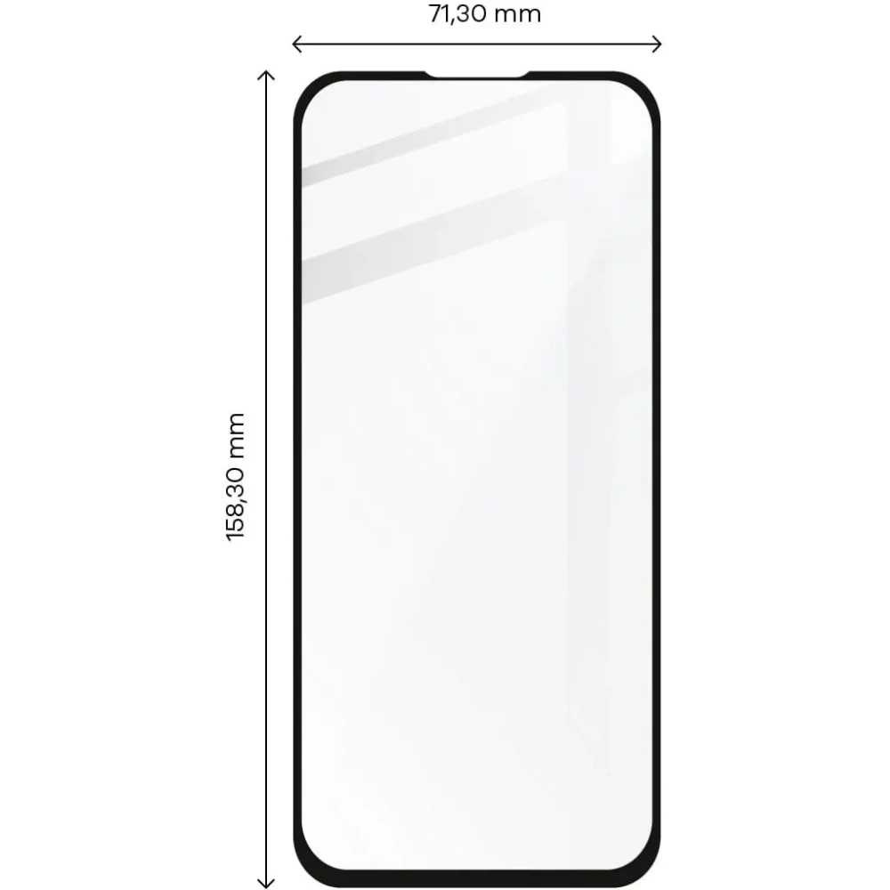 Hurtownia GSM - Bizon Glass Edge Redmi Note 9S/ 9 Pro/ 9 Pro Max negru - BIZ2346 - {ean13} - Hurt