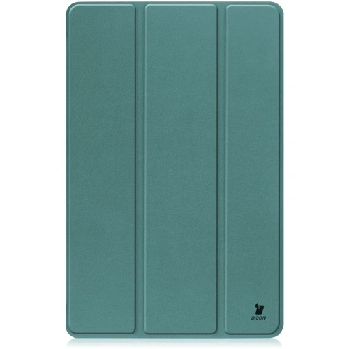 Etui Bizon Case Tab Croc do Xiaomi Redmi Pad 10.6 2022 ciemnozielone