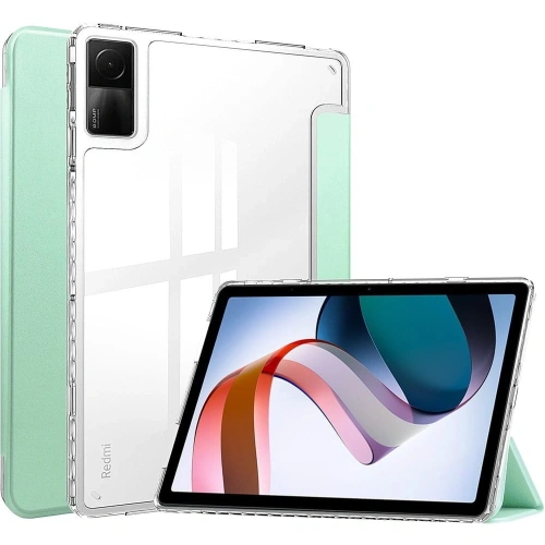 Etui Bizon Case Tab Clear Satin do Xiaomi Redmi Pad 10.6 2022 miętowe