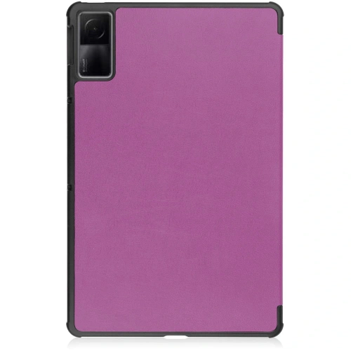 Etui Bizon Case Tab Croc do Xiaomi Redmi Pad 10.6 2022 ciemnofioletowe