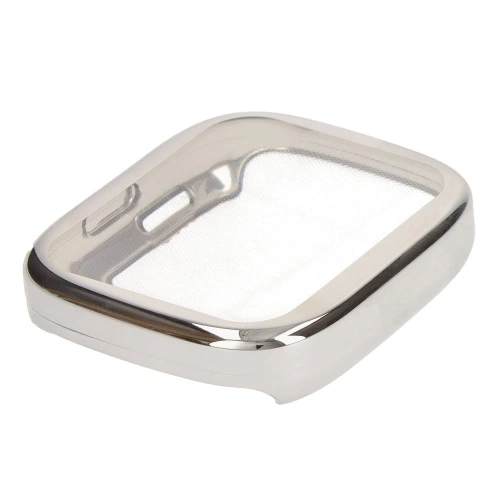 Etui z osłoną ekranu Bizon Case Watch Felipe do Xiaomi Redmi Watch 3 srebrne