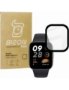 Sklo hybridní Bizon Glass Edge Hybrid pro Xiaomi Redmi Watch 3 černé
