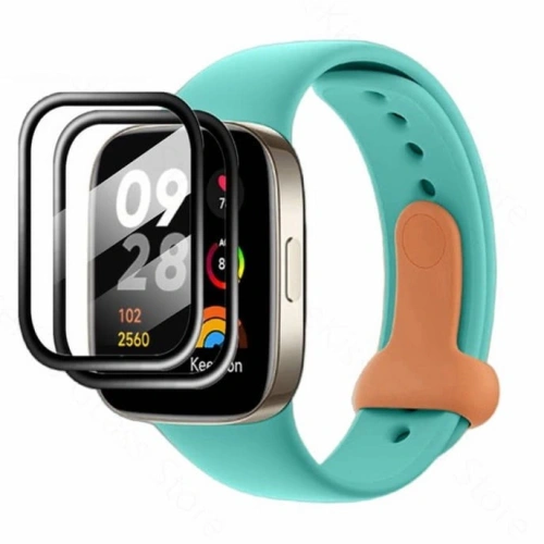 Szkło hybrydowe Bizon Glass Edge Hybrid do Xiaomi Redmi Watch 3 czarne