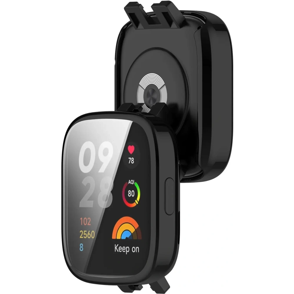 Hurtownia GSM - Caz de ceas Bizon Felipe Xiaomi Redmi Watch 3 negru - BIZ2355 - {ean13} - Hurt