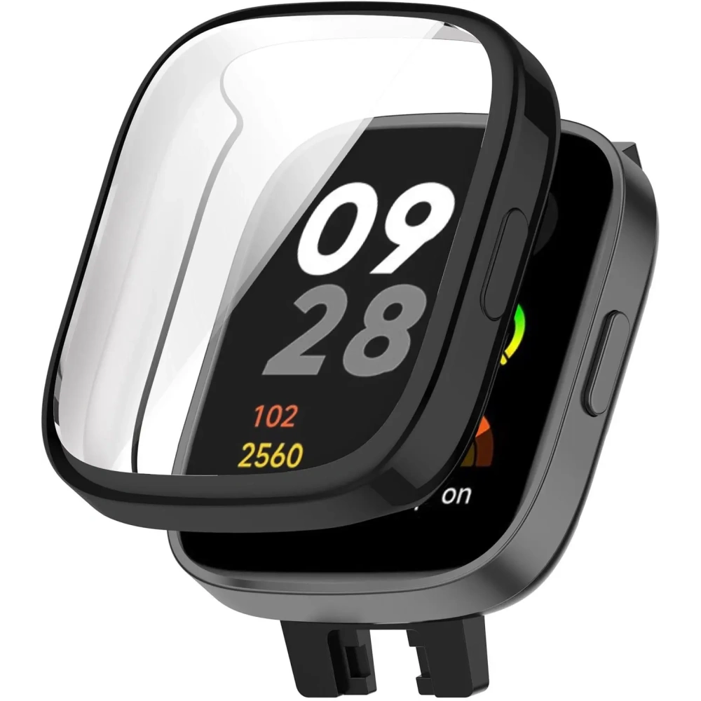 Hurtownia GSM - Etui z osłoną ekranu Bizon Case Watch Felipe do Xiaomi Redmi Watch 3 czarne - BIZ2355 - {ean13} - Hurt