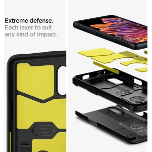 Hurtownia GSM - Etui Spigen Tough Armor Samsung Galaxy XCover Pro Schwarz - SPN1043BLK - {ean13} - Hurt