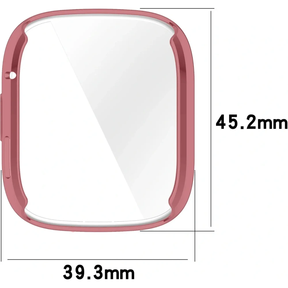 Hurtownia GSM - Etui z osłoną ekranu Bizon Case Watch Felipe do Xiaomi Redmi Watch 3 różowe - BIZ2356 - {ean13} - Hurt