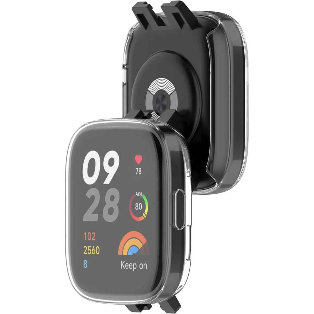 Hurtownia GSM - Etui z osłoną ekranu Bizon Case Watch Felipe do Xiaomi Redmi Watch 3 przezroczyste - BIZ2357 - {ean13} - Hurt