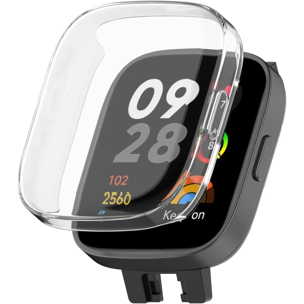 Hurtownia GSM - Etui z osłoną ekranu Bizon Case Watch Felipe do Xiaomi Redmi Watch 3 przezroczyste - BIZ2357 - {ean13} - Hurt
