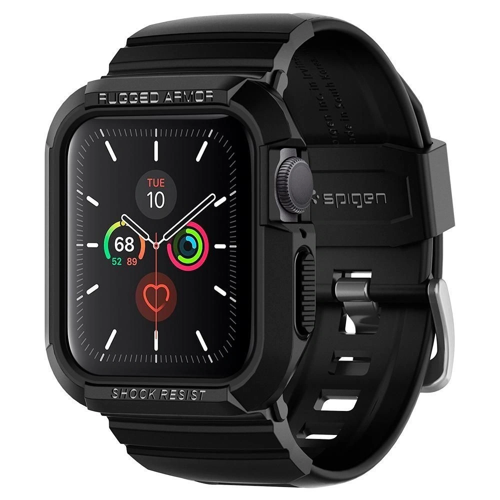 Hurtownia GSM - Spigen Rugged Armor Pro Apple Watch 4/5/6/7/SE 40/41mm Schwarz - SPN1045BLK - {ean13} - Hurt