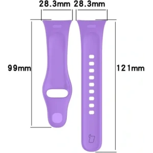 Wholesale Bizon Strap Watch Dots Xiaomi Redmi Watch 3 purple - BIZ2358 - {ean13} - Hurt