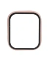Set de carcasă + sticlă Bizon Xiaomi Redmi Watch 3 roz