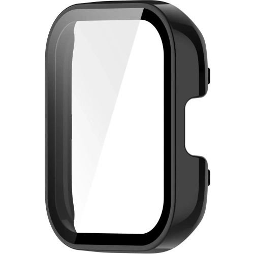 Etui Bizon Case+Glass Set do Xiaomi Redmi Watch 3 czarne