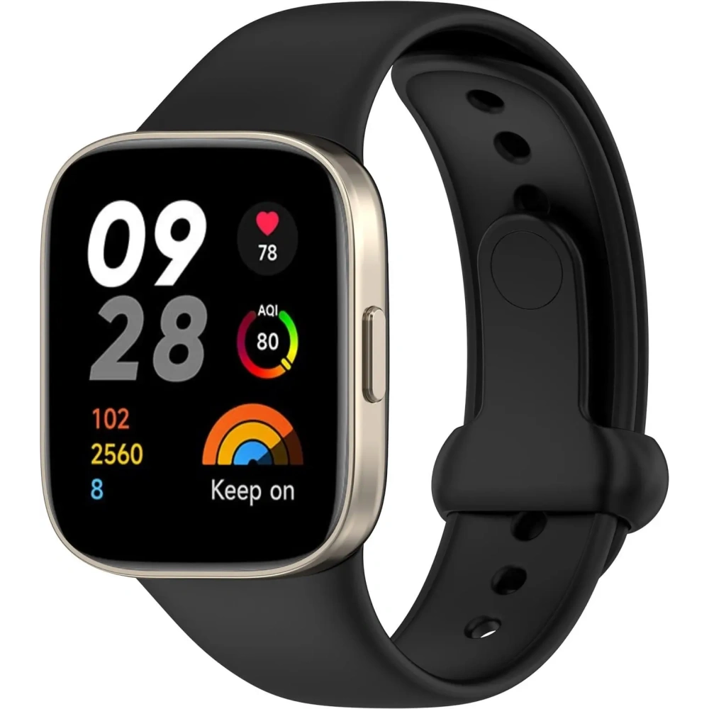 Wholesale Bizon Strap Watch Nessy Xiaomi Redmi Watch 3 black - BIZ2365 - {ean13} - Hurt
