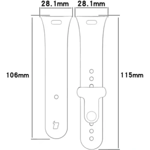 Hurtownia GSM - Pasek Bizon Strap Watch Nessy do Xiaomi Redmi Watch 3 černý - BIZ2365 - {ean13} - Hurt