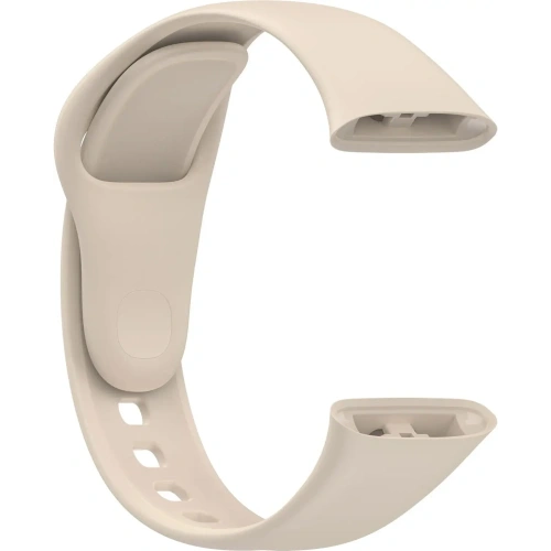 Pasek Bizon Strap Watch Dots do Xiaomi Redmi Watch 3 beżowy