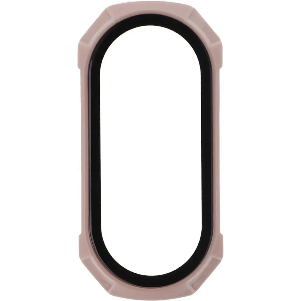 Hurtownia GSM - Etui ze szkłem Bizon Case AntiShock Set Xiaomi Mi Band 7 jasnoróżowe - BIZ2367 - {ean13} - Hurt