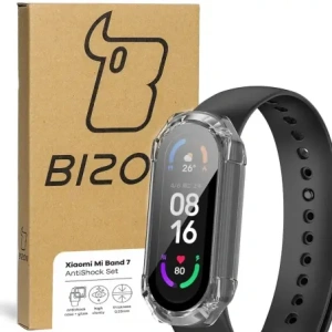 Hurtownia GSM - Bizon Case AntiShock Set Xiaomi Mi Band 7 transparent - BIZ2368 - {ean13} - Hurt