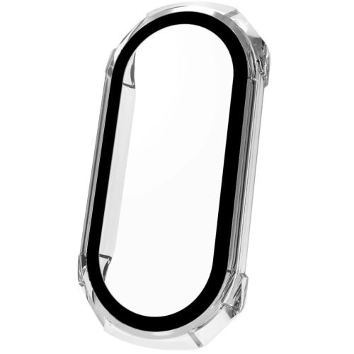 Etui ze szkłem Bizon Case AntiShock Set Xiaomi Mi Band 7 przezroczyste