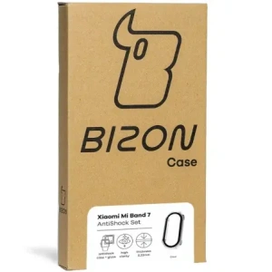 Wholesale Bizon Case AntiShock Set Xiaomi Mi Band 7 clear - BIZ2368 - {ean13} - Hurt