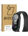 Etui ze szkłem Bizon Case AntiShock Set Xiaomi Mi Band 7 czarne
