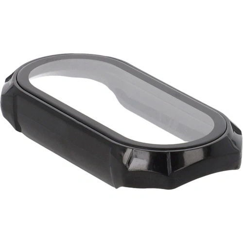 Etui ze szkłem Bizon Case AntiShock Set Xiaomi Mi Band 7 czarne