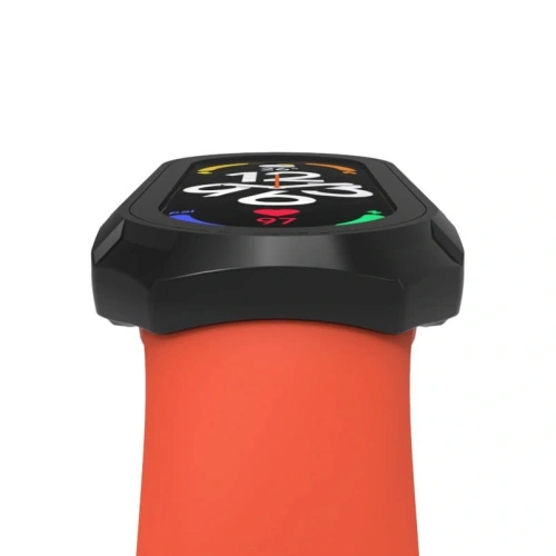 Etui ze szkłem Bizon Case AntiShock Set Xiaomi Mi Band 7 czarne