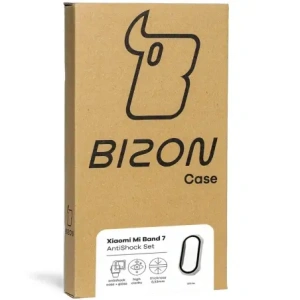 Hurtownia GSM - Bizon Case AntiShock Set Xiaomi Mi Band 7 alb - BIZ2370 - {ean13} - Hurt