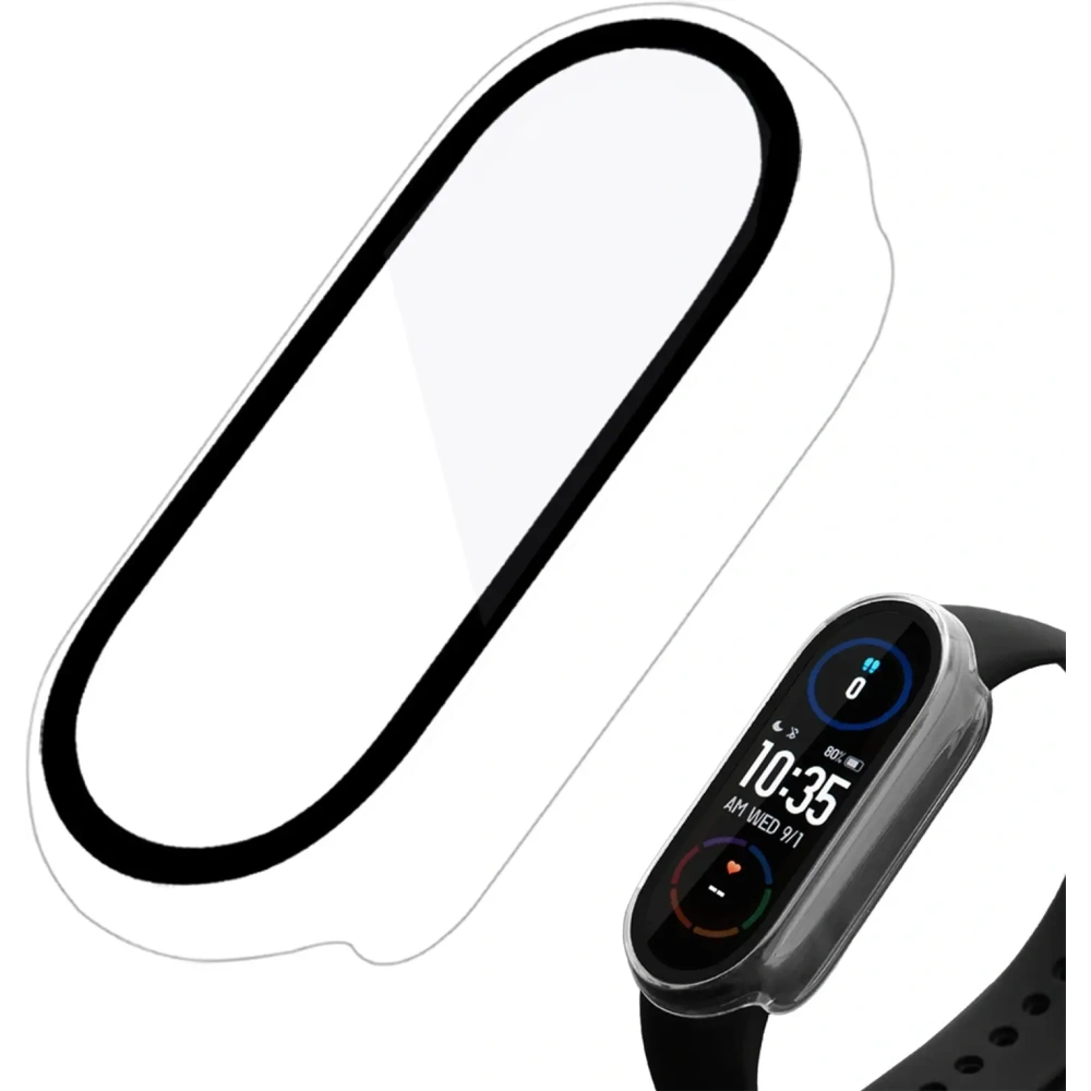 Hurtownia GSM - Bizon Case Case + Glass Set Xiaomi Mi Band 7 klar - BIZ2372 - {ean13} - Hurt