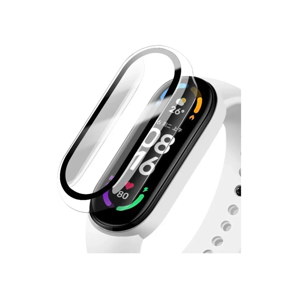 Wholesale Bizon Case Case + Glass Set Xiaomi Mi Band 7 clear - BIZ2372 - {ean13} - Hurt