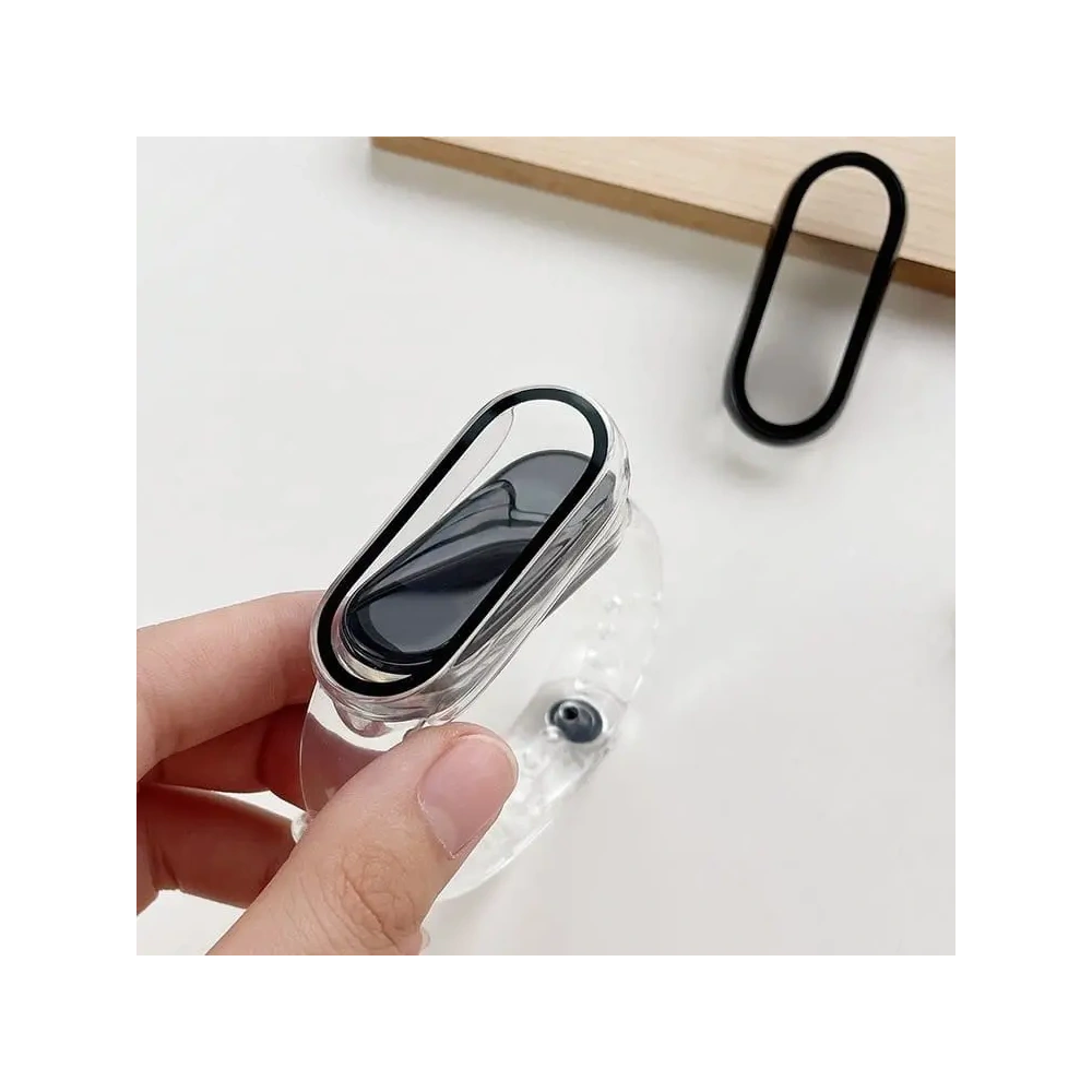 Hurtownia GSM - Bizon Caz Caz + Set de Sticlă Xiaomi Mi Band 7 clar - BIZ2372 - {ean13} - Hurt