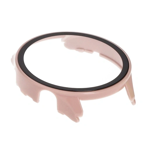 Etui Bizon Case+Glass Set do Xiaomi Watch S1 Pro różowe