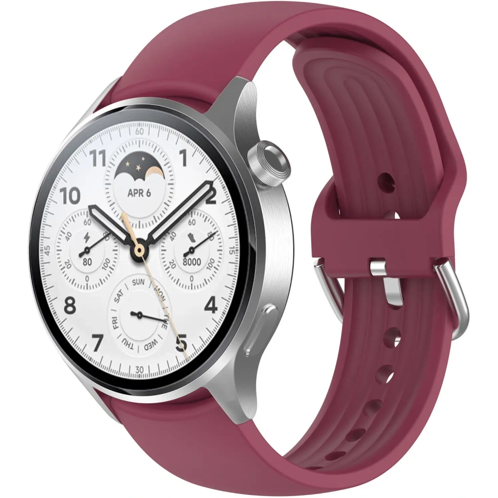Hurtownia GSM - Pasek Bizon Strap Watch Silicone Pro do Xiaomi Watch S1 Pro tmavě fialový - BIZ2375 - {ean13} - Hurt