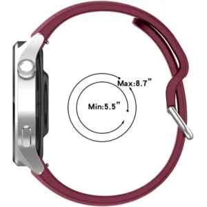 Wholesale Bizon Strap Watch Silicone Pro Xiaomi Watch S1 Pro dark purple - BIZ2375 - {ean13} - Hurt
