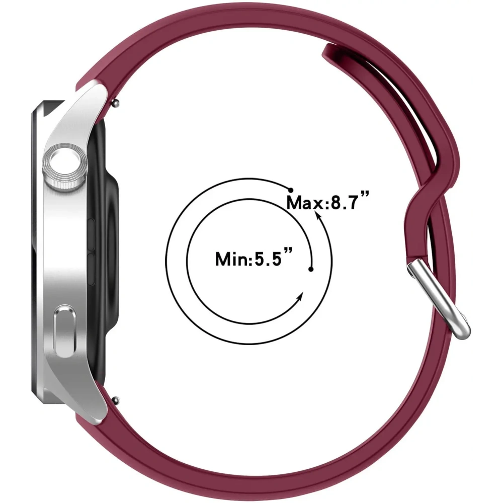 Hurtownia GSM - Bizon Strap Óra Szilikon Pro Xiaomi Óra S1 Pro sötétlila - BIZ2375 - {ean13} - Hurt