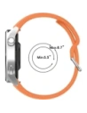 Hurtownia GSM - Ceas cu curea din silicon Bizon Pro Xiaomi Watch S1 Pro portocalie - BIZ2376 - {ean13} - Hurt