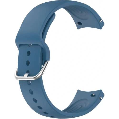 Pasek Bizon Strap Watch Silicone Pro do Xiaomi Watch S1 Pro ciemnoniebieski