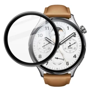 Wholesale Bizon Glass Watch Edge Hybrid Xiaomi Watch S1 Pro black - BIZ2380 - {ean13} - Hurt