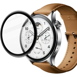 Wholesale Bizon Glass Watch Edge Hybrid Xiaomi Watch S1 Pro black - BIZ2380 - {ean13} - Hurt