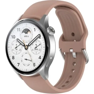 Wholesale Bizon Strap Watch Silicone Pro Xiaomi Watch S1 Pro powder pink - BIZ2381 - {ean13} - Hurt