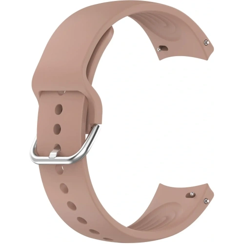 Pasek Bizon Strap Watch Silicone Pro do Xiaomi Watch S1 Pro pudrowy róż