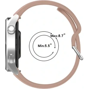 Wholesale Bizon Strap Watch Silicone Pro Xiaomi Watch S1 Pro powder pink - BIZ2381 - {ean13} - Hurt