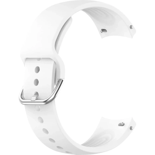 Pasek Bizon Strap Watch Silicone Pro do Xiaomi Watch S1 Pro biały