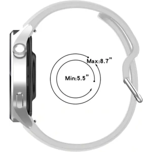 Wholesale Bizon Strap Watch Silicone Pro Xiaomi Watch S1 Pro white - BIZ2382 - {ean13} - Hurt
