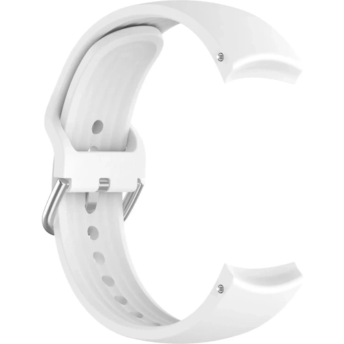 Pasek Bizon Strap Watch Silicone Pro do Xiaomi Watch S1 Pro biały