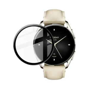 Wholesale Bizon Glass Edge Xiaomi Watch S2 42 mm black - BIZ2383 - {ean13} - Hurt