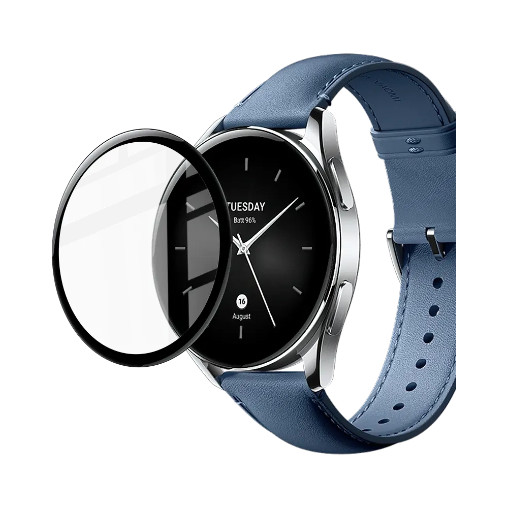 Hurtownia GSM - Bizon Glass Edge Xiaomi Ceas S2 46 mm negru - BIZ2384 - {ean13} - Hurt