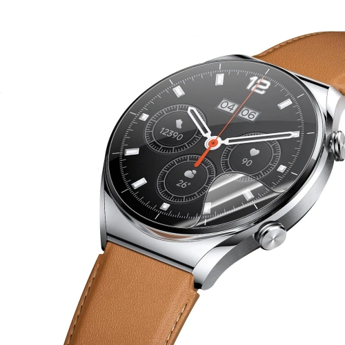 Folia hydrożelowa na ekran Bizon Glass Hydrogel do Xiaomi Watch S2 46 mm [2 PACK]